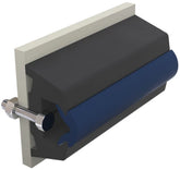 VETUS Vinyl rubbing strake, dark grey, TRAP 60 x 38 mm, coil of 20 m, (price per m) TRAP6038